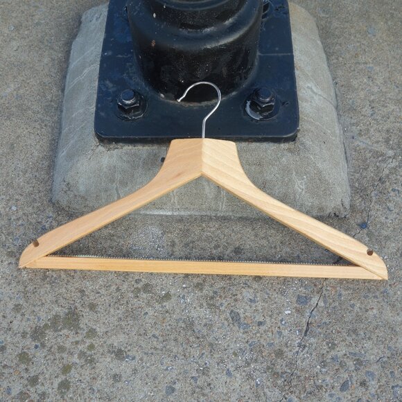 Vintage Canadian Pacific Hotels & Resorts Wood Hanger - Picture 5 of 13